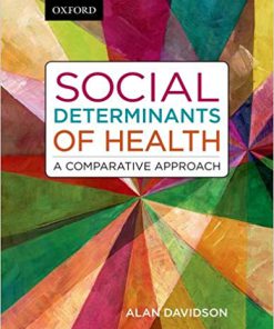 (eBook PDF) Social Determinants of Health: A Comparative Approach