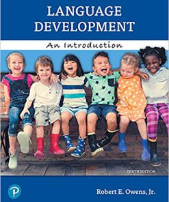 (eBook PDF) Language Development: An Introduction 10th Edition