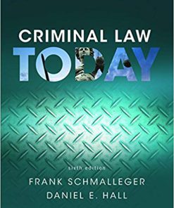 (eBook PDF) Criminal Law Today 6th Edition