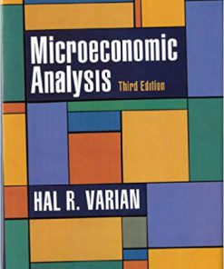 (eBook PDF) Microeconomic Analysis 3rd Edition by Varian