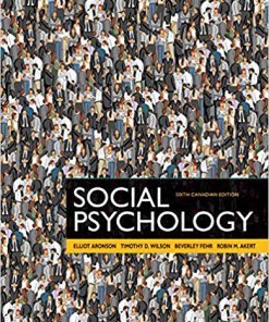 (eBook PDF) Social Psychology, Sixth 6th Canadian Edition