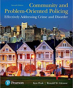 (eBook PDF) Community and Problem-Oriented Policing: Effectively Addressing Crime and Disorder 7th Edition