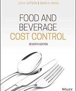 (eBook PDF) Food and Beverage Cost Control, 7th Edition