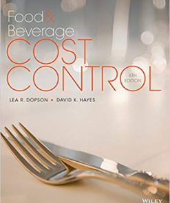(eBook PDF) Food and Beverage Cost Control, 6th Edition