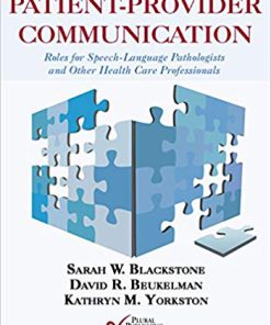 (eBook PDF) Patient-Provider Communication: Roles for Speech-Language