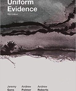 (eBook PDF) Uniform Evidence 3rd Edition