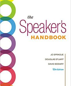 (eBook PDF) The Speaker's Handbook, Spiral bound Version 12th Edition