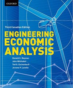 (eBook PDF) Engineering Economic Analysis, Third 3rd Canadian Edition