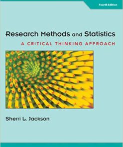 (eBook PDF) Research Methods and Statistics: A Critical Thinking Approach 4th Edition