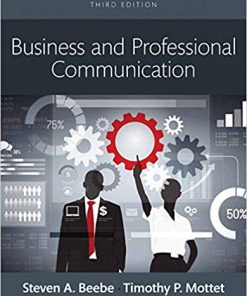 (eBook PDF) Business and Professional Communication 3rd Edition by Steven A. Beebe