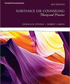 (eBook PDF) Substance Use Counseling: Theory and Practice 6th Edition