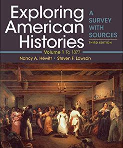 (eBook PDF) Exploring American Histories, Volume 1 3rd Edition