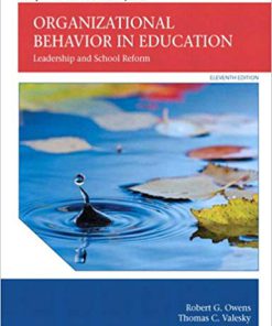 (eBook PDF) Organizational Behavior in Education: Leadership and School Reform 11th Edition