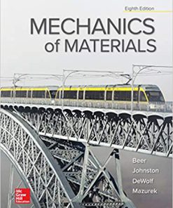 (eBook PDF) Mechanics of Materials 8th Edition by Ferdinand Beer