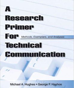 (eBook PDF) A Research Primer for Technical Communication: Methods, Exemplars, and Analyses