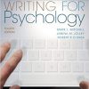 (eBook PDF) Writing for Psychology 4th Edition