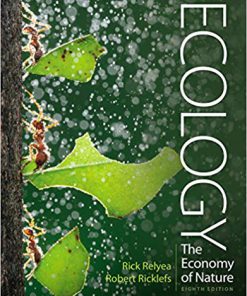 (eBook PDF) Ecology: The Economy of Nature 8th Edition