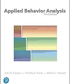 (eBook PDF) Applied Behavior Analysis 3rd Edition