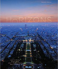 (eBook PDF) Horizons, Student Edition: Introductory French 7th Edition