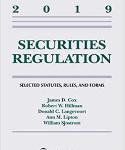 (eBook PDF) Securities Regulation: Selected Statutes, Rules, and Forms, 2019