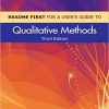 (eBook PDF) README FIRST for a User's Guide to Qualitative Methods 3rd Edition