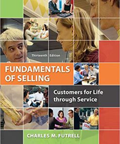 (eBook PDF) Fundamentals of Selling: Customers for Life through Service 13th Edition