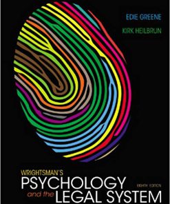 (eBook PDF) Wrightsman's Psychology and the Legal System 8th Edition