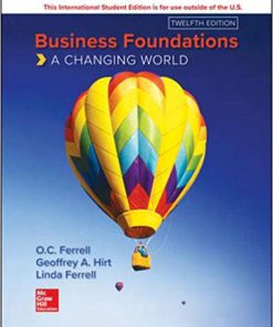 (eBook PDF) Business Foundations: A Changing World 12th Edition