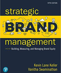 (eBook PDF) Strategic Brand Management: Building, Measuring, and Managing Brand Equity 5th Edition