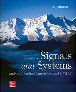 (eBook PDF) Signals and Systems: Analysis Using Transform Methods & MATLAB 3rd Edition