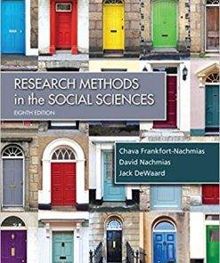 (eBook PDF) Research Methods for the Social Sciences, Eighth Edition 8th Edition