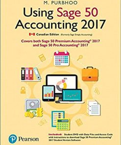 (eBook PDF) Using Sage 50 Accounting 2017 by Mary Purbhoo