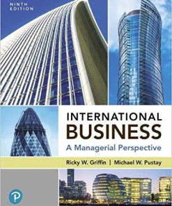 (eBook PDF) International Business: A Managerial Perspective 9th Edition