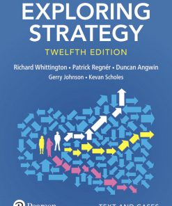 (eBook PDF) Exploring Strategy, Text and Cases, 12th Edition