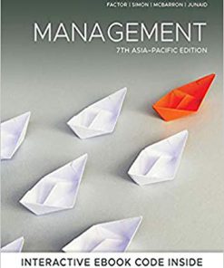 (eBook PDF) Management, 7th Asia-Pacific Edition by John R. Schermerhorn