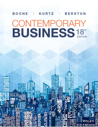 (eBook PDF) Contemporary Business 18th Edition by Louis E. Boone