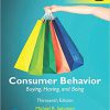 (eBook PDF) Consumer Behavior: Buying, Having, and Being, Global Edition 13th Edition