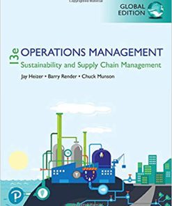 (eBook PDF) Operations Management: Sustainability and Supply Chain Management Global Edition 13th Edition
