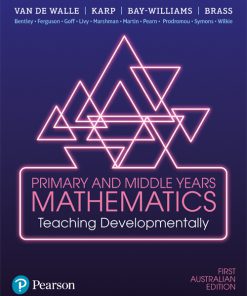 (eBook PDF) Primary and Middle Years Mathematics: Teaching Developmentally