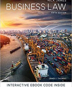 (eBook PDF) Business Law 5th Edition by Nickolas James