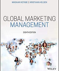(eBook PDF) Global Marketing Management, 8th Edition