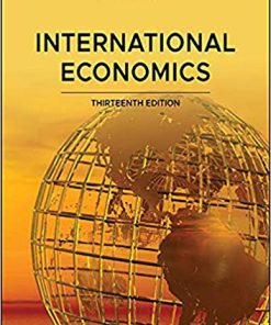 (eBook PDF) International Economics 13th Edition by Dominick Salvatore