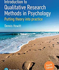(eBook PDF) Introduction to Qualitative Research Methods in Psychology 4th Edition