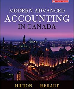 (eBook PDF) Modern Advanced Accounting in Canada 8th