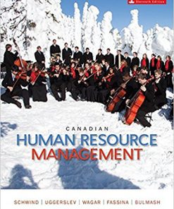 (eBook PDF) Canadian Human Resource Management 11th by Hermann Schwind