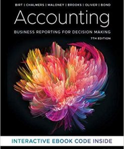 (eBook PDF) Accounting: Business Reporting for Decision Making 7th Edition