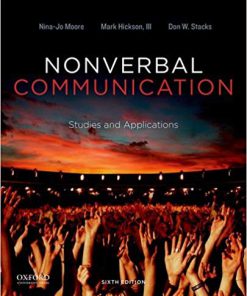 (eBook PDF) Nonverbal Communication: Studies and Applications 6th Edition