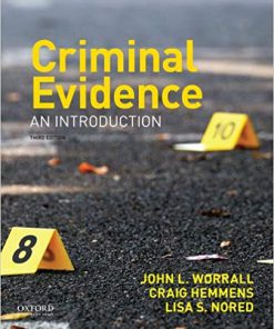 (eBook PDF) Criminal Evidence: An Introduction 3rd Edition