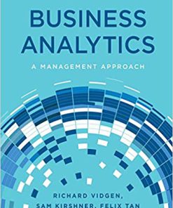(eBook PDF) Business Analytics: A Management Approach