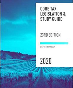 (eBook PDF) Core Tax Legislation and Study Guide 2020
